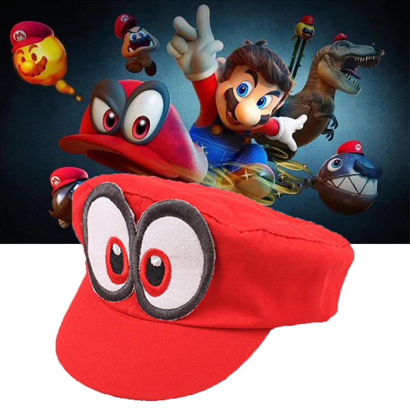 Super Mario Odyssey Cosplay Hat Adult Kids Anime Baseball Caps Unisex Handmade Adjustable Red Hat
Super Mario Odyssey Cosplay Hat Adult Kids Anime Baseball Caps Unisex Handmade Adjustable Red Hat