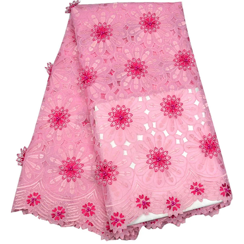 Free shipping (5yards/pc) high grade handcut African organza lace fabric in pink with beads and 3D flowers for party dress OP53
Free shipping (5yards/pc) high grade handcut African organza lace fabric in pink with beads and 3D flowers for party dress OP53