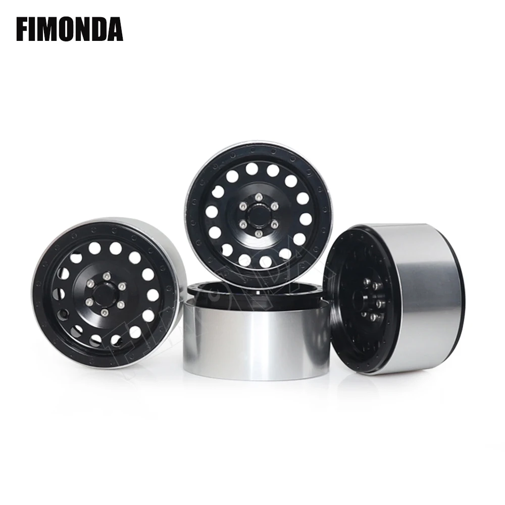 4pcs Aluminum Alloy 2.2 Inch Beadlock Wheel Rims for 1/10 RC Crawler Car Axial SCX10 Traxxas TRX4 RR10 Wraith 90053 90056 CC01
4pcs Aluminum Alloy 2.2 Inch Beadlock Wheel Rims for 1/10 RC Crawler Car Axial SCX10 Traxxas TRX4 RR10 Wraith 90053 90056 CC01