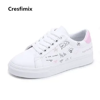 Cresfimix sapatos femininos women casual street white pu leather shoes lady leisure lace up shoes autumn & winter shoes b2858
Cresfimix sapatos femininos women casual street white pu leather shoes lady leisure lace up shoes autumn & winter shoes b2858