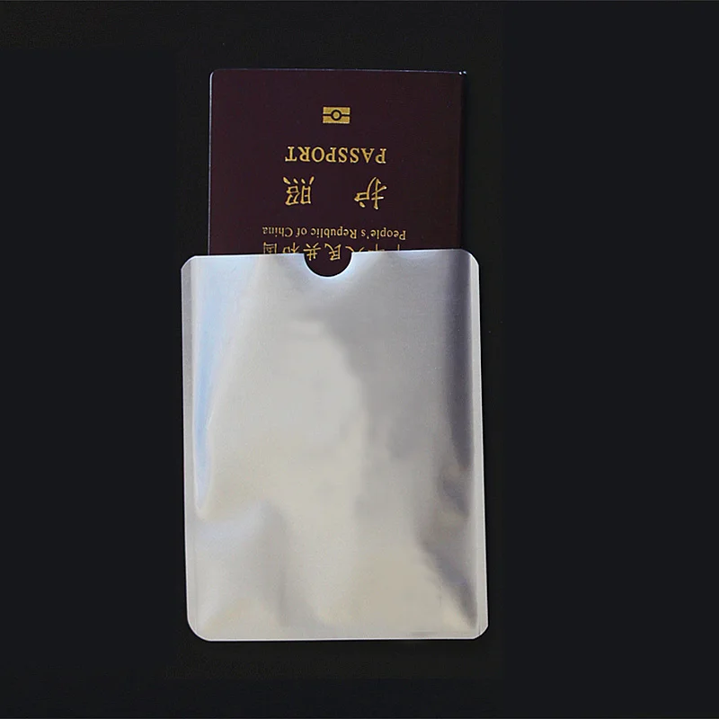 3pcs Anti Rfid Blocking Reader Lock Passport Holder ID Card Case Rfid Protection Aluminium Foil Passport sleeve
3pcs Anti Rfid Blocking Reader Lock Passport Holder ID Card Case Rfid Protection Aluminium Foil Passport sleeve