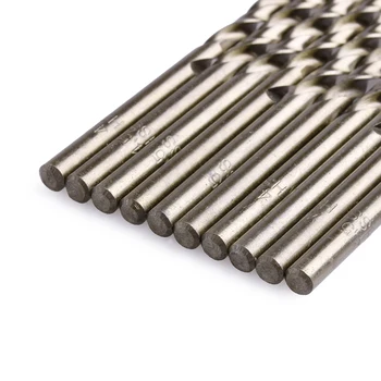 OOTDTY 2018 10Pcs/Set 4.5mm M35 Triangle Shank HSS-Co Cobalt Twist Drill Spiral Drill Bit SEP27_30
OOTDTY 2018 10Pcs/Set 4.5mm M35 Triangle Shank HSS-Co Cobalt Twist Drill Spiral Drill Bit SEP27_30