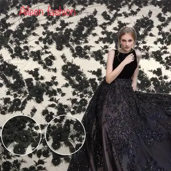 black appliqued lace fabric luxury handmade chiffon blossom flowers 3d floroal diamond lace free shipping
black appliqued lace fabric luxury handmade chiffon blossom flowers 3d floroal diamond lace free shipping
