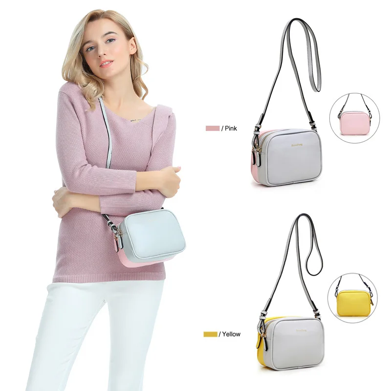RoyaDong Brand 2019 New Pu Leather Flap Women Messenger Bags Double-Side Color Shoulder Bag Female Crossbody Bags Lady 2 Pockets
RoyaDong Brand 2019 New Pu Leather Flap Women Messenger Bags Double-Side Color Shoulder Bag Female Crossbody Bags Lady 2 Pockets