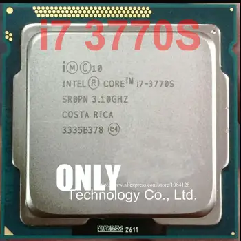 

free shipping Intel Core I7 3770S Processor Quad-Core 3.1GHz L3=8M 65W Socket LGA 1155 Desktop CPU working 100%