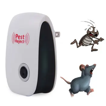 Electronic Pest Repeller Ultrasonic Mosquito Killer ABS Household Safe Mini Cockroaches Mouse Reject Repellent EU/US Plug
Electronic Pest Repeller Ultrasonic Mosquito Killer ABS Household Safe Mini Cockroaches Mouse Reject Repellent EU/US Plug