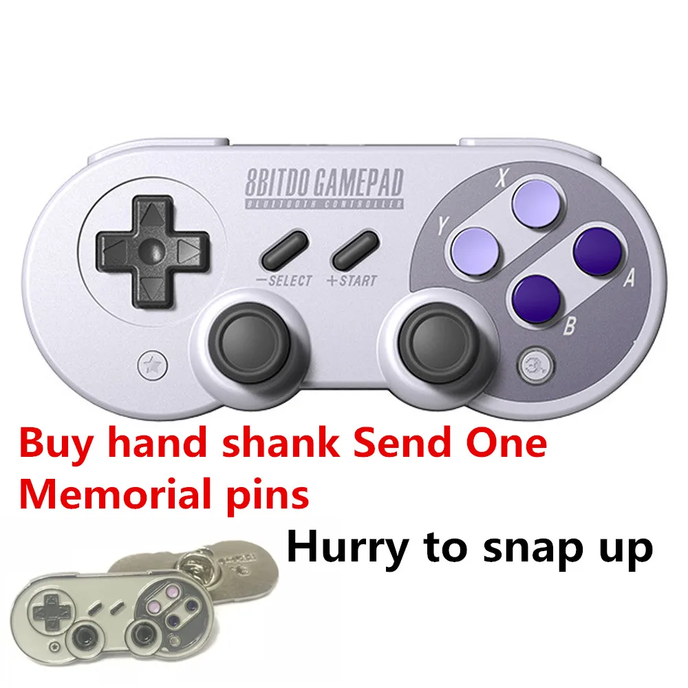 8BitDo SN30 Pro Wireless Bluetooth Gamepad Controller with Joystick for Windows Android macOS Nintendo Switch Steam
8BitDo SN30 Pro Wireless Bluetooth Gamepad Controller with Joystick for Windows Android macOS Nintendo Switch Steam