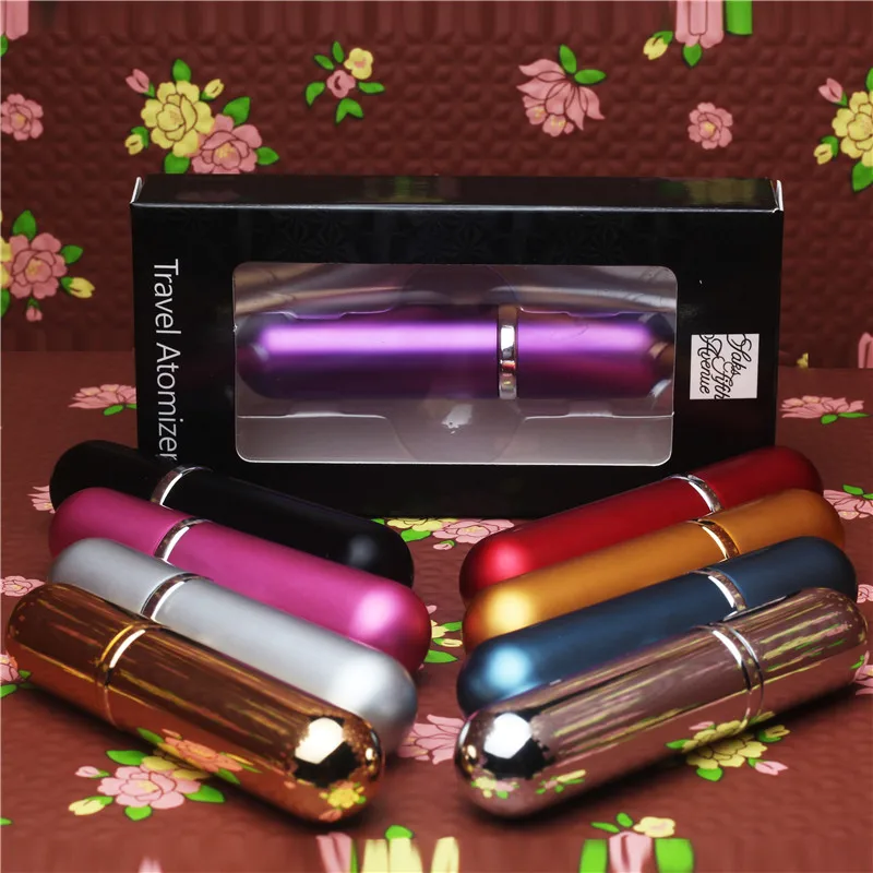 5 ml Mini Portable Travel Refillable Perfume Atomizer Bottle Scent Pump Case Empty Perfume Bottle Airless Pump Perfume Bottles
5 ml Mini Portable Travel Refillable Perfume Atomizer Bottle Scent Pump Case Empty Perfume Bottle Airless Pump Perfume Bottles