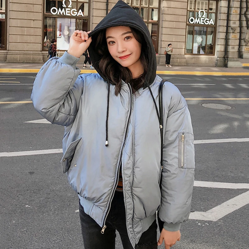 2019 New Arrival Winter Jacket Women Female Cotton Padded Bomber Coat Outwear Korean Style Oversized Parka
2019 New Arrival Winter Jacket Women Female Cotton Padded Bomber Coat Outwear Korean Style Oversized Parka