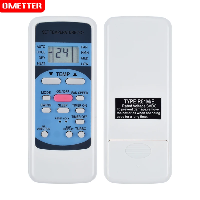 Split Portable Air Conditioner Remote Control for Midea R51M/E for R51E R51CE R51MCE R51DE R51MBGE High Quality Control
Split Portable Air Conditioner Remote Control for Midea R51M/E for R51E R51CE R51MCE R51DE R51MBGE High Quality Control