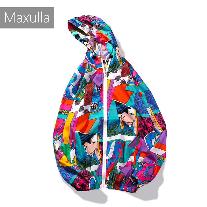 Maxulla printed ultralight jackets UV proof wind coat Ukiyoe print jackets streetwear Hip Hop Japanese style jacket wear Mla029
Maxulla printed ultralight jackets UV proof wind coat Ukiyoe print jackets streetwear Hip Hop Japanese style jacket wear Mla029