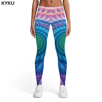 KYKU Brand Psychedelic Leggings Women Dizziness Spandex Colorful Ladies Gothic Printed pants Abstract Sexy Womens Leggings Pants
KYKU Brand Psychedelic Leggings Women Dizziness Spandex Colorful Ladies Gothic Printed pants Abstract Sexy Womens Leggings Pants