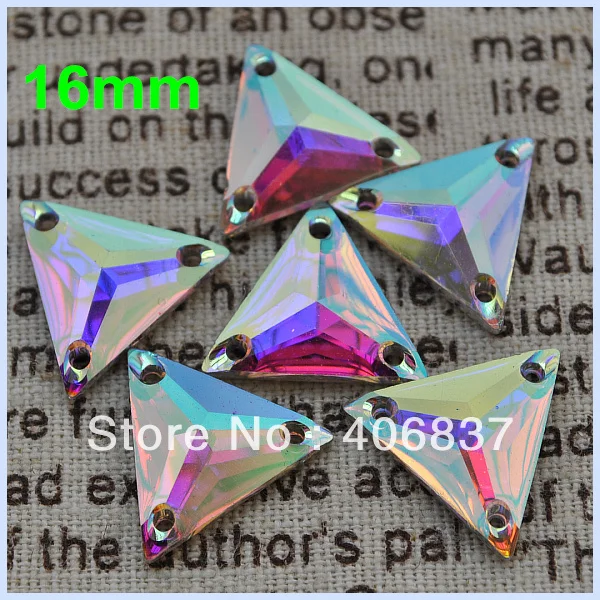 Free Shipping, 100pcs/Lot, 16mm Crystal AB / Clear AB sew on Tri-angle flat back resin sew on stones
Free Shipping, 100pcs/Lot, 16mm Crystal AB / Clear AB sew on Tri-angle flat back resin sew on stones