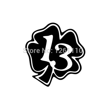 lucky 13 Clover Clubs Trefle Vinyl Decals Stickers Poker Craps Shamrock Irish Decal Sticker For Car window Truck SUV Bumper
lucky 13 Clover Clubs Trefle Vinyl Decals Stickers Poker Craps Shamrock Irish Decal Sticker For Car window Truck SUV Bumper