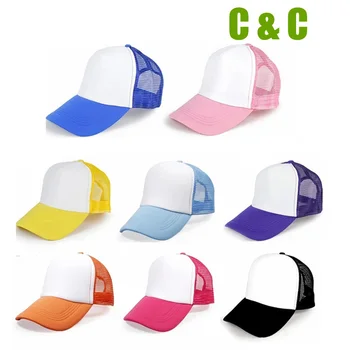 Plain Baseball Sublimation Cap Hat Mesh Sublimation Hat Blank White No picture printed 10PCS Package Mxing color NO.CA-1
Plain Baseball Sublimation Cap Hat Mesh Sublimation Hat Blank White No picture printed 10PCS Package Mxing color NO.CA-1