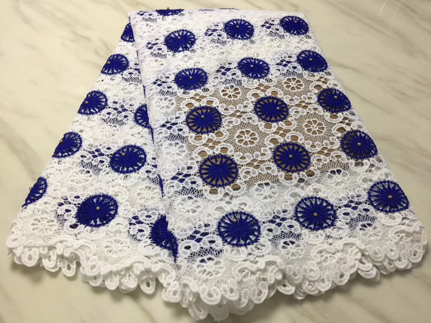 White Blue Fabric Dress, African Tulle Lace With Beads, New Lace Material Cream Lace PL2946
White Blue Fabric Dress, African Tulle Lace With Beads, New Lace Material Cream Lace PL2946