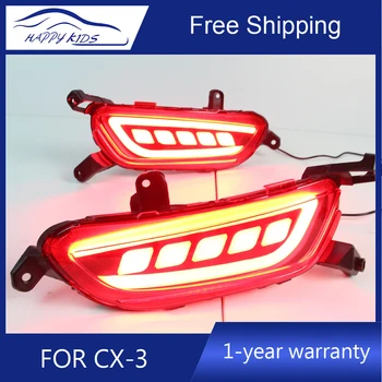 Car styling LED Bumper Light For Mazda Cx-3 2016-2018 Reflector Bumper Lamp Fog lamp brake Light Driving+Reverse+signal Light
Car styling LED Bumper Light For Mazda Cx-3 2016-2018 Reflector Bumper Lamp Fog lamp brake Light Driving+Reverse+signal Light