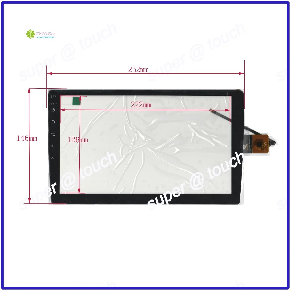XC-PG900-058-FPC-A4 Touch Screen 252*146 touch screen FREE SHIPPING 252mm*146mm NEW 10.4inch 6 wire capacitive
XC-PG900-058-FPC-A4 Touch Screen 252*146 touch screen FREE SHIPPING 252mm*146mm NEW 10.4inch 6 wire capacitive