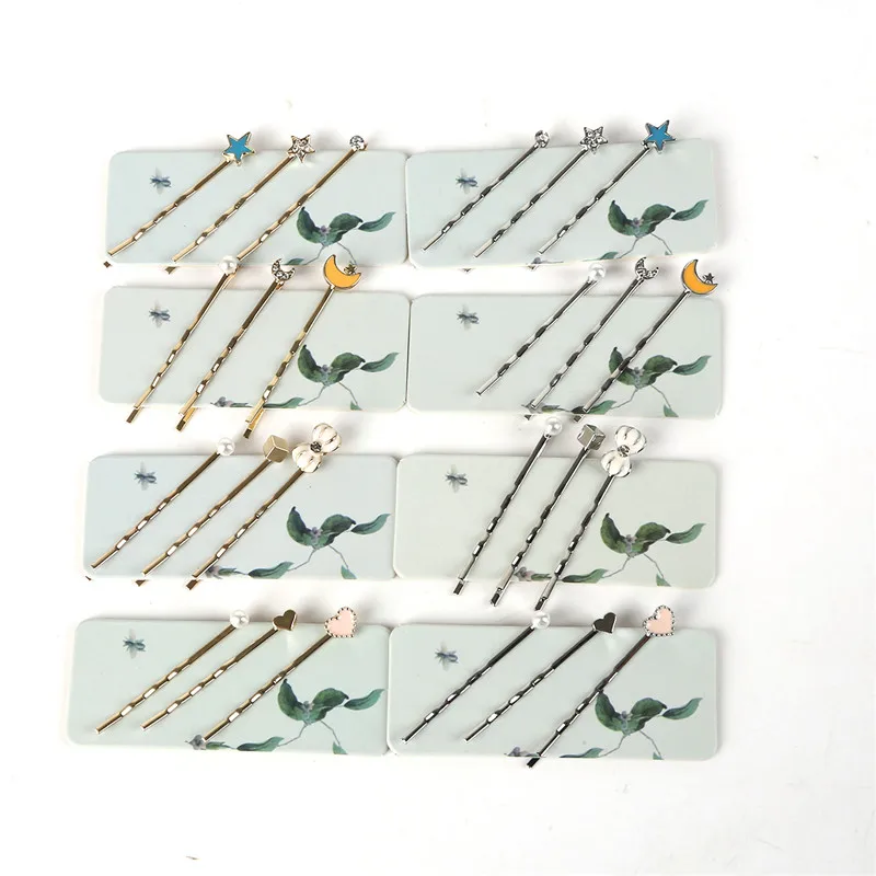 3Pcs/Set Simple Gold Silver Color Hairpins Women Barrettes Alloy Hairpin Wave Design Pearl Hair Clips Hair Styling Accessories
3Pcs/Set Simple Gold Silver Color Hairpins Women Barrettes Alloy Hairpin Wave Design Pearl Hair Clips Hair Styling Accessories
