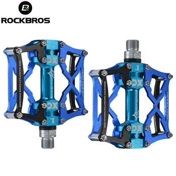 ROCKBROS MTB Cycling Bike Pedals Platform Pedals Magnesium Outdoor Sports Multi-color Mountain Pedal Bicycle Accessories 5 Color 
ROCKBROS MTB Cycling Bike Pedals Platform Pedals Magnesium Outdoor Sports Multi-color Mountain Pedal Bicycle Accessories 5 Color