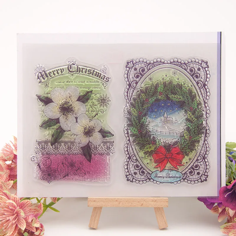 Christmas flower Transparent Clear Silicone Stamp/Seal for DIY scrapbooking/photo album Decorative clear stamps
Christmas flower Transparent Clear Silicone Stamp/Seal for DIY scrapbooking/photo album Decorative clear stamps