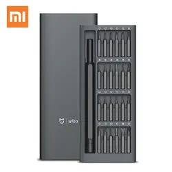 Xiaomi mi jia Wiha 24 в 1 прецизионный изысканный набор отверток 60HRC магнитные биты Xiao mi домашний Ремкомплект, инструменты ручная работа оригинальный