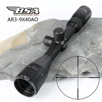 BSA Essential AR 3-9x40 AO Hunting Optics Riflescopes Mil Dot Reticle Shooting Air Gun Rifle Scopes Sight with Metal Lens Cover
BSA Essential AR 3-9x40 AO Hunting Optics Riflescopes Mil Dot Reticle Shooting Air Gun Rifle Scopes Sight with Metal Lens Cover