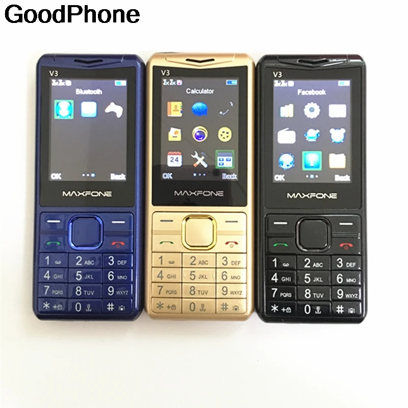 V3 Dual Sim Cards Old Man Phone 2000mAh Battery Support Russian Arabic Keyboard FM MP3 MP4 Strong Torch GSM 2G Feature Phone
V3 Dual Sim Cards Old Man Phone 2000mAh Battery Support Russian Arabic Keyboard FM MP3 MP4 Strong Torch GSM 2G Feature Phone