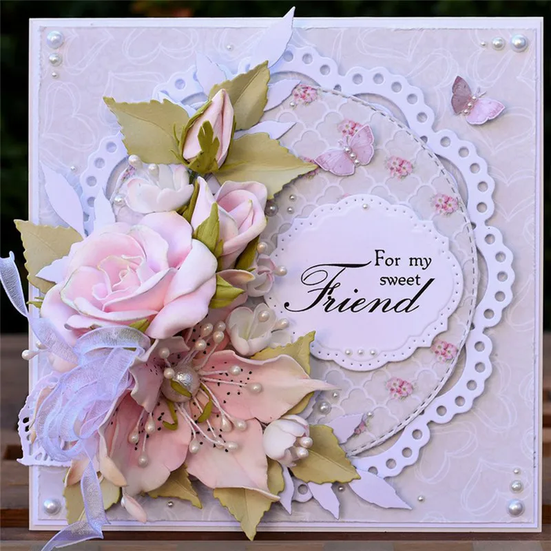 Eastshapes Lily Flower Frame Metal Cutting Dies for Dies Scrapbooking New Arrival Cutting Dies for Card Album Photo Making Decor
Eastshapes Lily Flower Frame Metal Cutting Dies for Dies Scrapbooking New Arrival Cutting Dies for Card Album Photo Making Decor