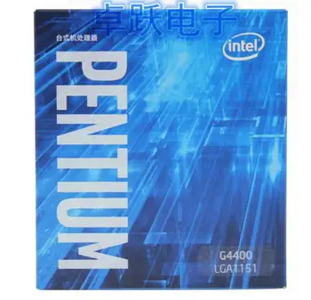 Intel Pentium Processor G4400 Chinese boxed LGA1151 14 nanometers Dual-Core 100% working properly Desktop Processor
Intel Pentium Processor G4400 Chinese boxed LGA1151 14 nanometers Dual-Core 100% working properly Desktop Processor