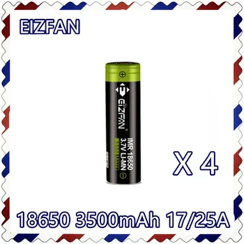 4 pcs EIZFAN IMR 18650 3500mAh 25A EFAN E Cigarette Battery for Vaporesso Wismec Eleaf IJOY SMOK Joyetech Vape Box Mod E2
4 pcs EIZFAN IMR 18650 3500mAh 25A EFAN E Cigarette Battery for Vaporesso Wismec Eleaf IJOY SMOK Joyetech Vape Box Mod E2