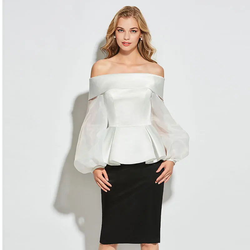 Tanpell off the shoulder cocktail dress long sleeves mini length straight dress women party formal customed cocktail dress 2019
Tanpell off the shoulder cocktail dress long sleeves mini length straight dress women party formal customed cocktail dress 2019