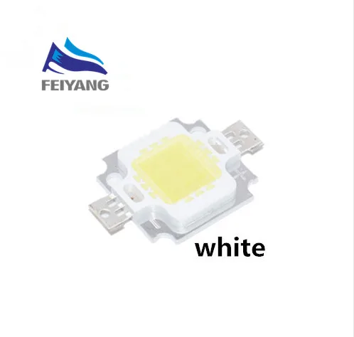 1PCS 10W LED Integrated High power LED Beads 10W White/Blue/Red/Green/Yellow/Warm white/ 600mA 12.0V 800-1000LM 24*40mil
1PCS 10W LED Integrated High power LED Beads 10W White/Blue/Red/Green/Yellow/Warm white/ 600mA 12.0V 800-1000LM 24*40mil