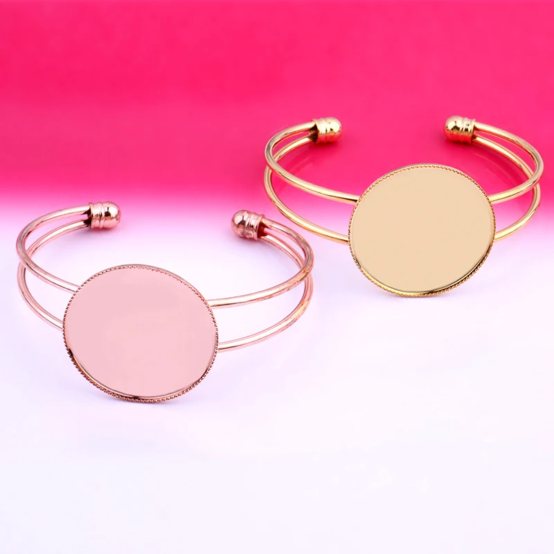 30mm Bracelet & Bangle Blank for Women Base Cabochon Settings Cameo Tray Diy Jewelry Making Accessories Silver Gold Color
30mm Bracelet & Bangle Blank for Women Base Cabochon Settings Cameo Tray Diy Jewelry Making Accessories Silver Gold Color