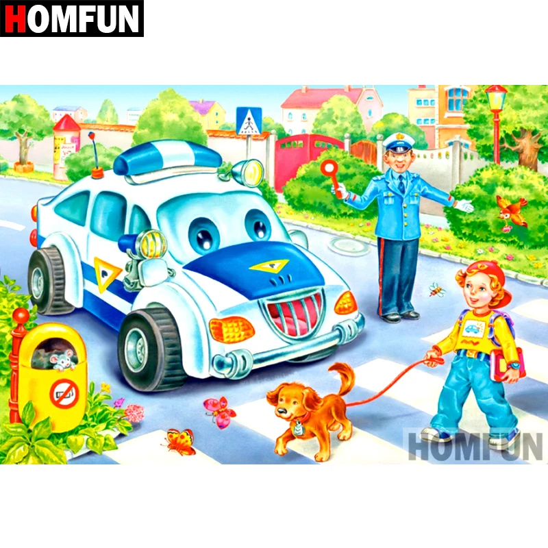 HOMFUN 5D DIY Diamond Painting Full Square/Round Drill "Cartoon Car" Embroidery Cross Stitch gift Home Decor Gift A08532
HOMFUN 5D DIY Diamond Painting Full Square/Round Drill "Cartoon Car" Embroidery Cross Stitch gift Home Decor Gift A08532