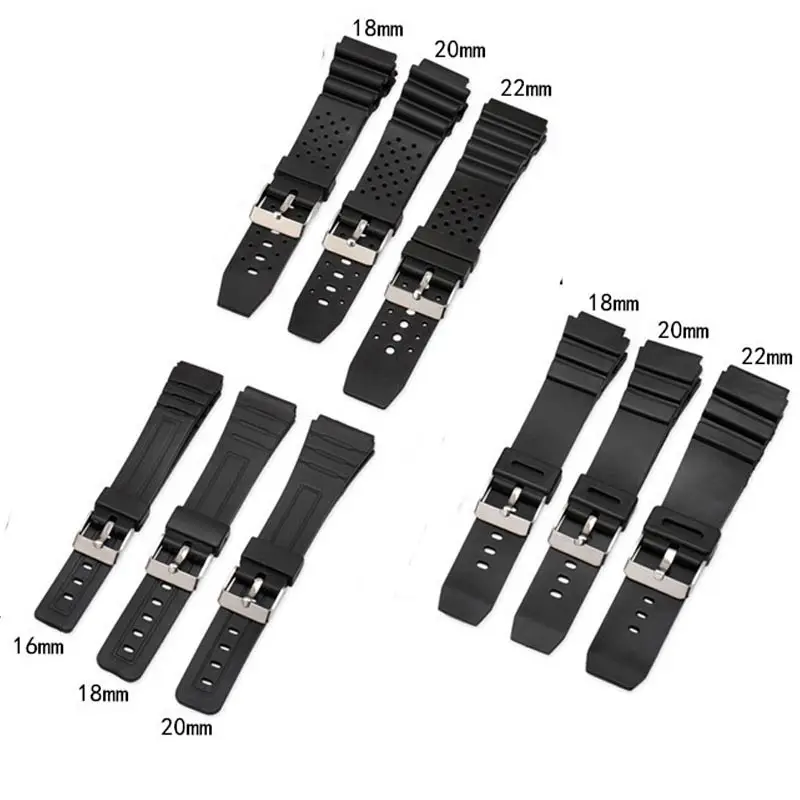 For casio Watches Watchband Silicone Rubber Bands EF Replace Electronic Wristwatch Band Sports Watch Straps 16mm 18mm 20mm 22mm
For casio Watches Watchband Silicone Rubber Bands EF Replace Electronic Wristwatch Band Sports Watch Straps 16mm 18mm 20mm 22mm