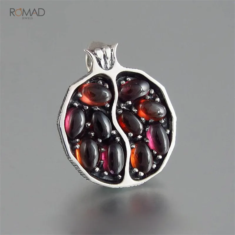 Romad Fruit Pomegranate Garnet Vintage Necklaces Silver Rose Gold Red Stone Pendant Necklace For Woman Girl Jewelry Gift W3
Romad Fruit Pomegranate Garnet Vintage Necklaces Silver Rose Gold Red Stone Pendant Necklace For Woman Girl Jewelry Gift W3