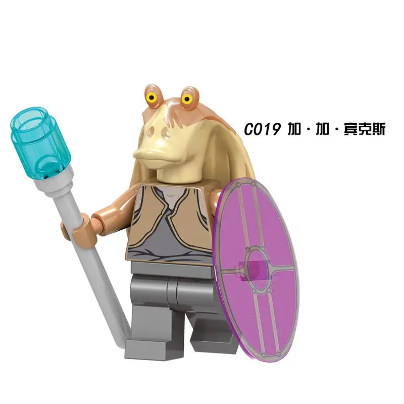 Legoing Star Wars Single Sale Jar Jay Binks Action Figures Doll Building BlocksToys for Children Legoings Starwars
Legoing Star Wars Single Sale Jar Jay Binks Action Figures Doll Building BlocksToys for Children Legoings Starwars
