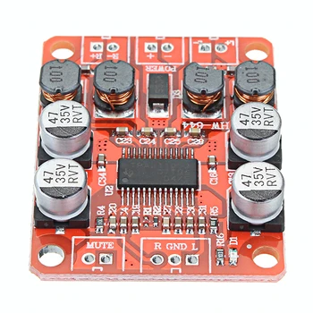 LEORY 5pcs TPA3110 DC 12V Dual Channel Stereo Digital Amplifier Board For 4/6/8/10 Ohm Speaker 24V 2x15W
LEORY 5pcs TPA3110 DC 12V Dual Channel Stereo Digital Amplifier Board For 4/6/8/10 Ohm Speaker 24V 2x15W