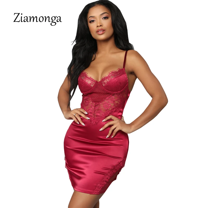 Ziamonga Summer Women Dress Sexy Satin Night Club Wear Dresses Ladies Spaghetti Strap Strapless Lace Mini Casual Dress Clubwear
Ziamonga Summer Women Dress Sexy Satin Night Club Wear Dresses Ladies Spaghetti Strap Strapless Lace Mini Casual Dress Clubwear
