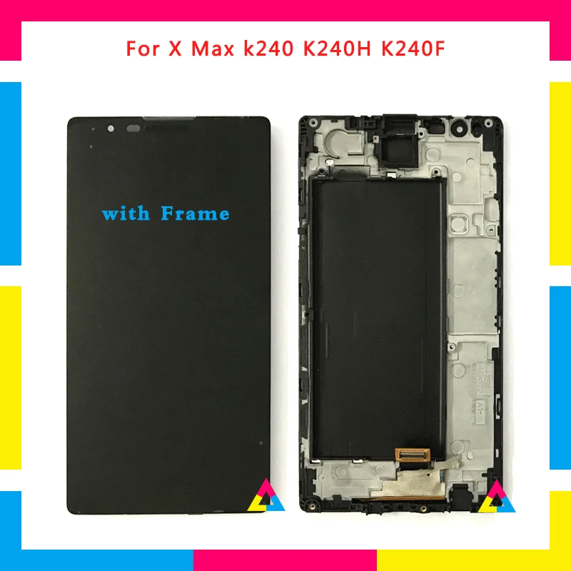 5Pcs LCD Display Screen With Touch Screen Digitizer Assembly For LG X Max k240 K240H K240F Black White No Frame or with Frame
5Pcs LCD Display Screen With Touch Screen Digitizer Assembly For LG X Max k240 K240H K240F Black White No Frame or with Frame