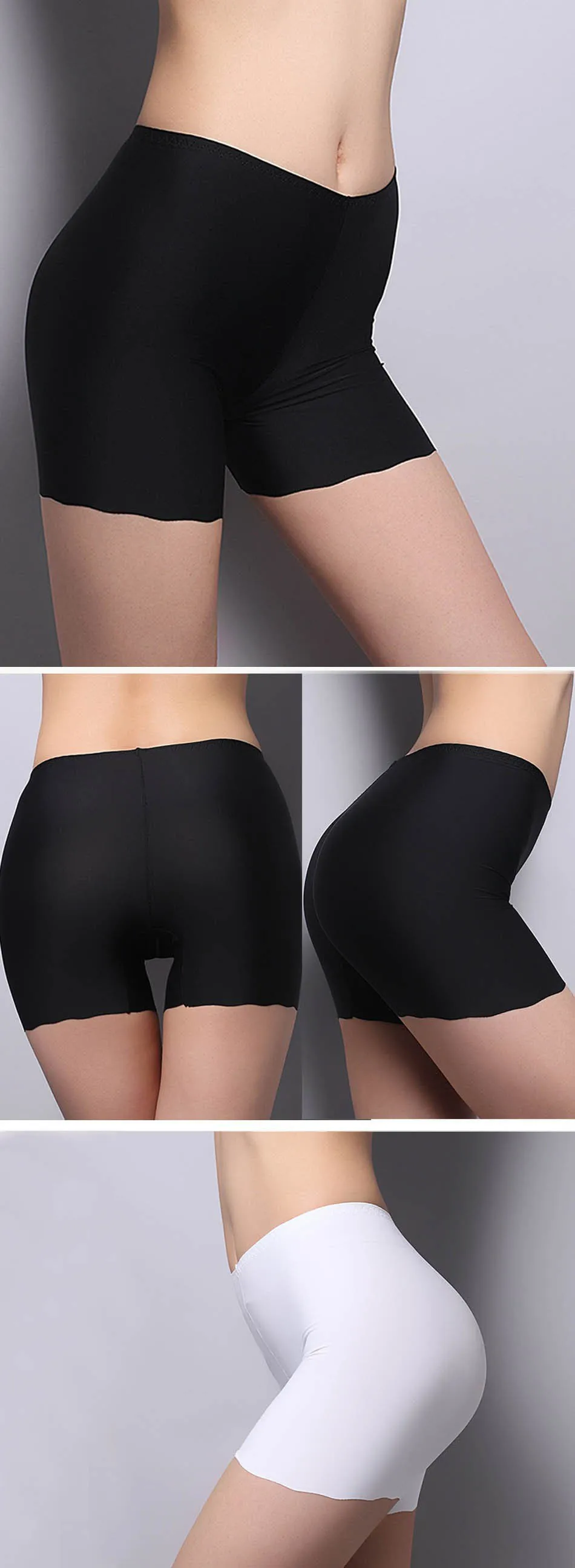 New 2017 Women Safety Shorts Female Seamless Legging Pants Casual Women\'s Summer Briefs Ice Silk Underwear Boxer 10