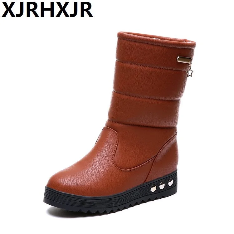 Snow boots women 2019 new cashmere thick mid-boots winter flat-soled boots women's waterproof, skid-proof and warm cotton shoes
Snow boots women 2019 new cashmere thick mid-boots winter flat-soled boots women's waterproof, skid-proof and warm cotton shoes