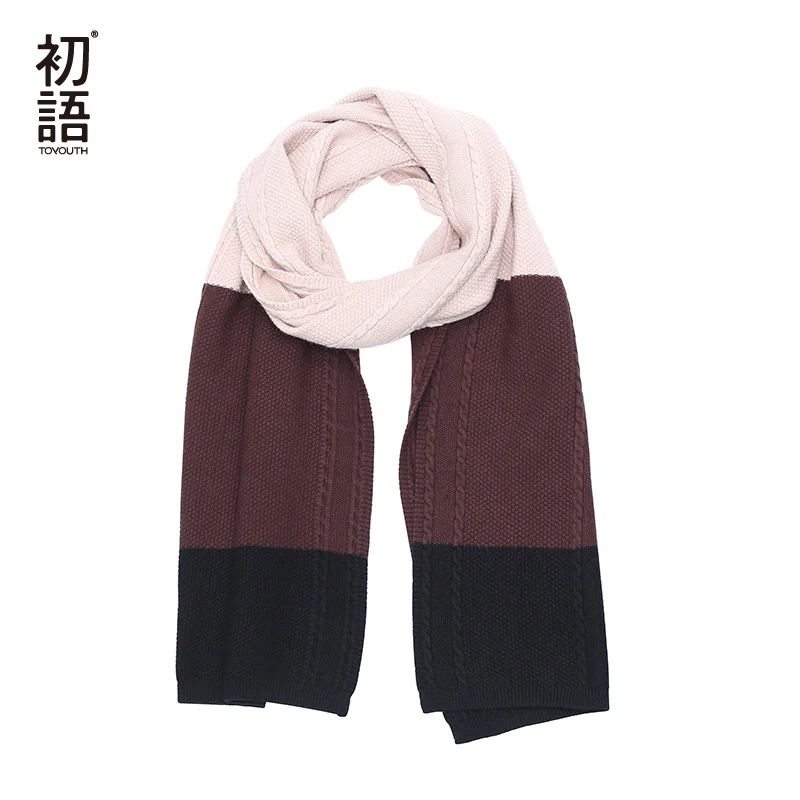 Toyouth 2017 Patchwork Women Long Scarf Winter Soft Scarves 3 Colors Design Female Knitted Fashion Spring Accessory
Toyouth 2017 Patchwork Women Long Scarf Winter Soft Scarves 3 Colors Design Female Knitted Fashion Spring Accessory