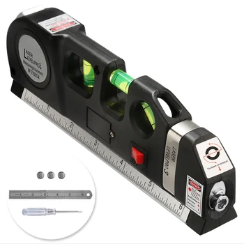 Multipurpose Measuring Tools Laser Level Horizon Vertical Measure 8FT Aligner Standard and Metric Rulers Measure Level Laser
Multipurpose Measuring Tools Laser Level Horizon Vertical Measure 8FT Aligner Standard and Metric Rulers Measure Level Laser