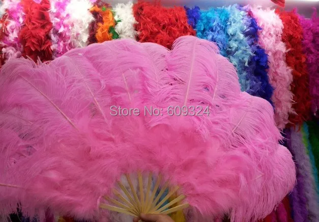Free shipping 1 pcs/lot light pink Ostrich Feathers PLUMES Hand Fan With feather fan Bamboo Staves for party COSTUMES
Free shipping 1 pcs/lot light pink Ostrich Feathers PLUMES Hand Fan With feather fan Bamboo Staves for party COSTUMES