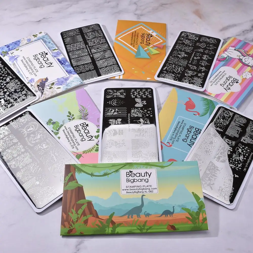 BeautyBigBang Nail Stamping Plate Halloween Nail Art Rectangle Template Nail Stamping Plate Stencil For Nails Art Image Template
BeautyBigBang Nail Stamping Plate Halloween Nail Art Rectangle Template Nail Stamping Plate Stencil For Nails Art Image Template