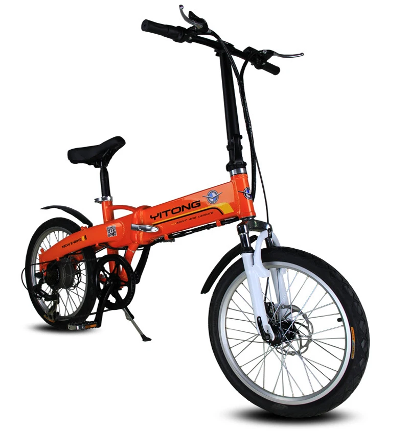 Excellent Electric Power-Assisted Folding Electric Bicycle Outdoor Double Leisure Electric Bike Factory Outlets 21
