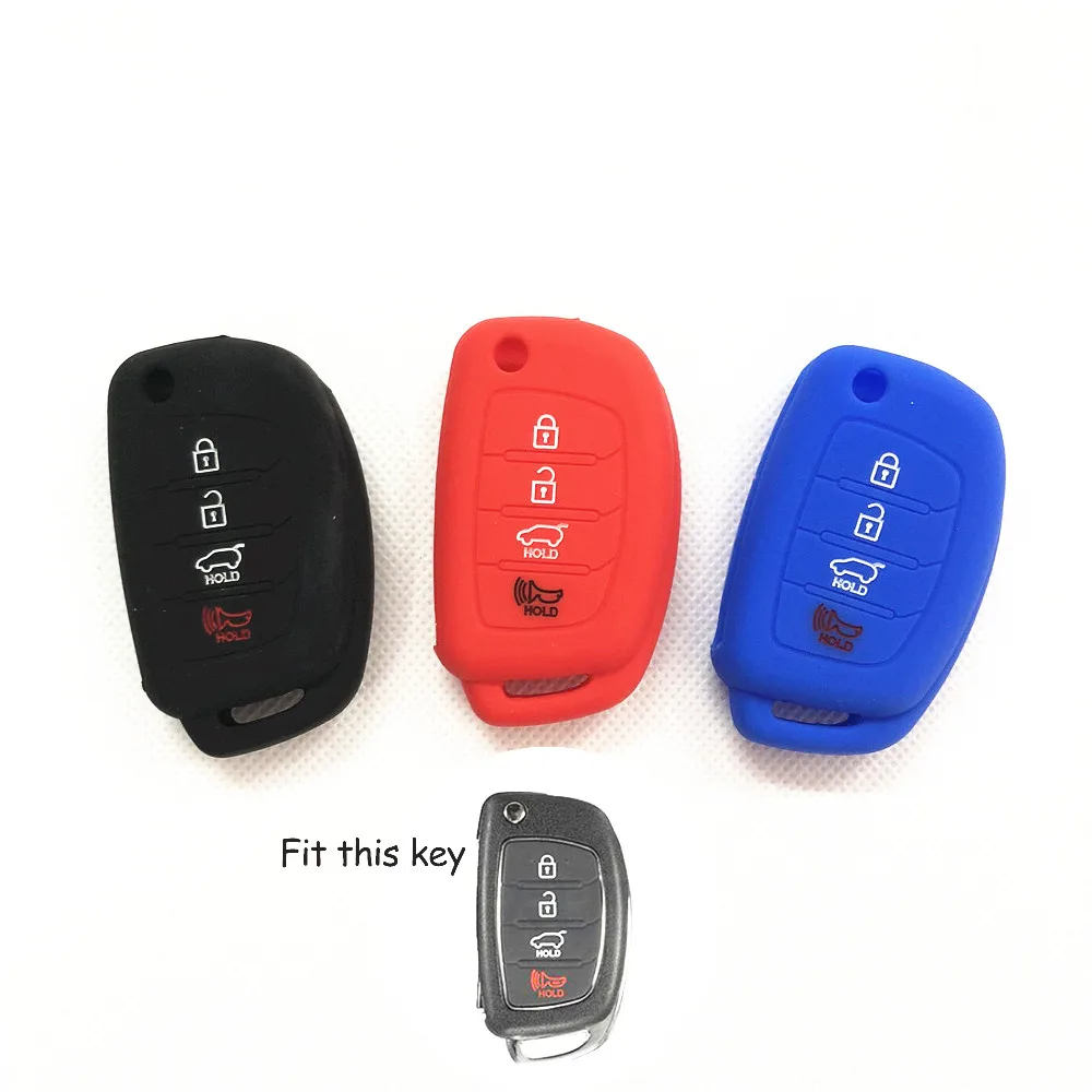 Car accessories Silicone KeyChain 4Button Flip Key Case Cover For Hyundai I40 Azera Tucson Elantra Accent Car Styling
Car accessories Silicone KeyChain 4Button Flip Key Case Cover For Hyundai I40 Azera Tucson Elantra Accent Car Styling