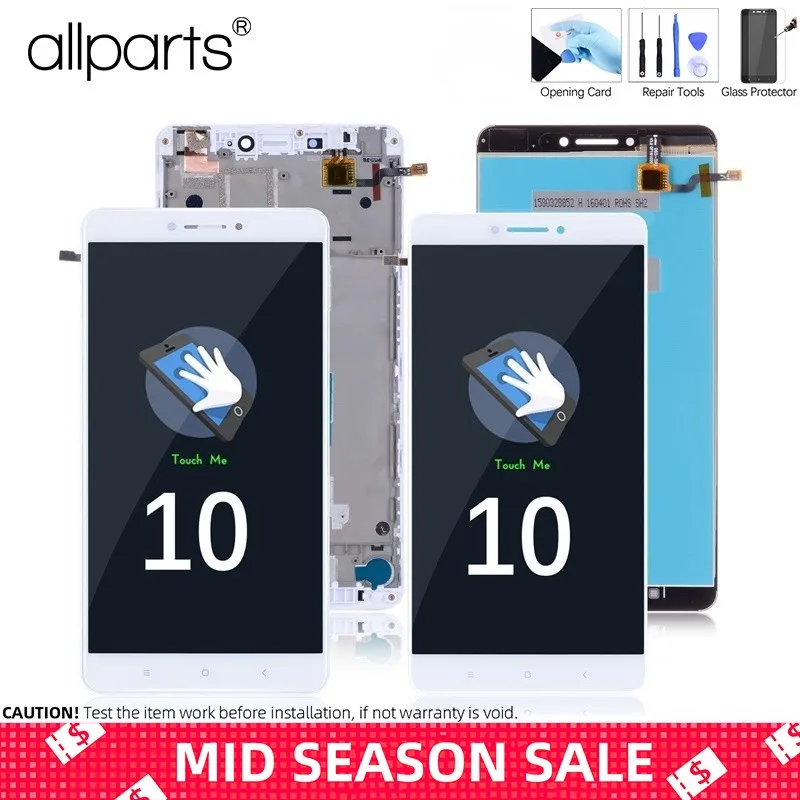 6.44" Original Touch Screen Display For XIAOMI Mi Max LCD Screen Display with Frame For Xiaomi Mi Max LCD Replacement Parts
6.44" Original Touch Screen Display For XIAOMI Mi Max LCD Screen Display with Frame For Xiaomi Mi Max LCD Replacement Parts